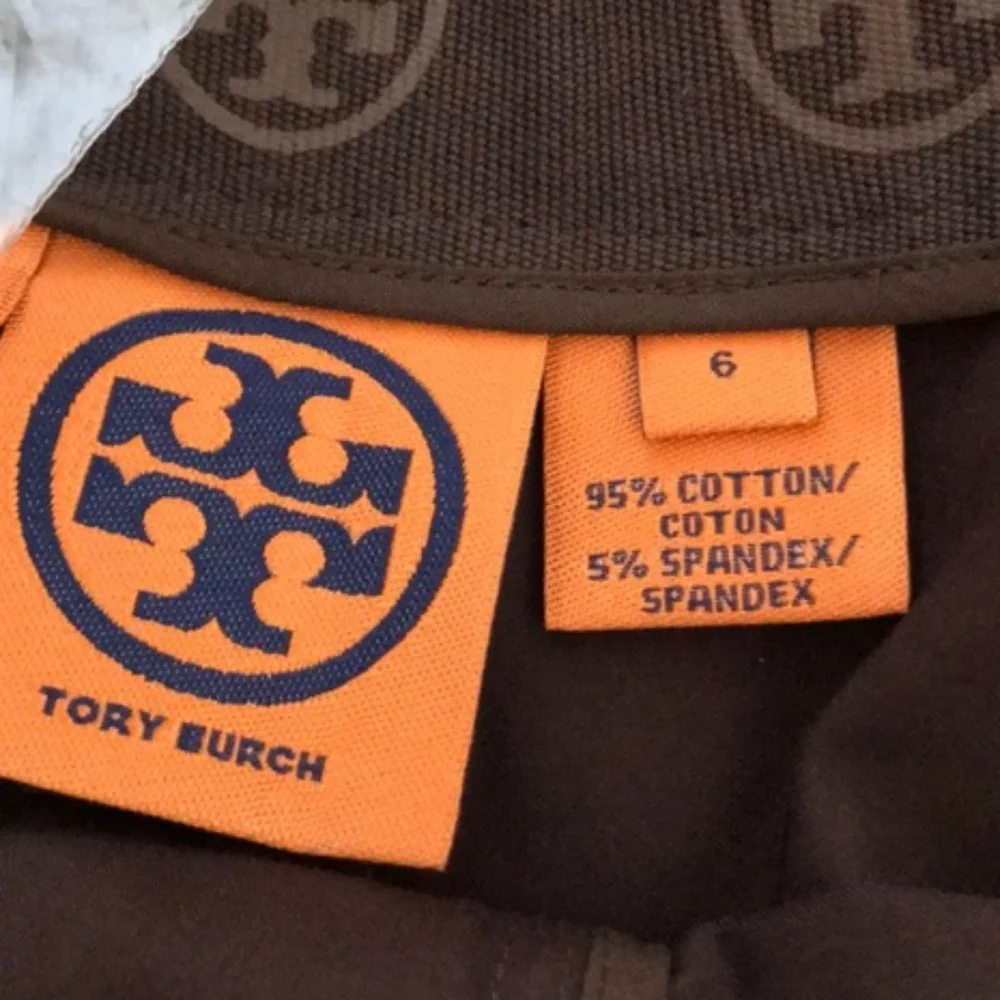 Tory Burch Brown Kinny Bermuda Shorts (6)